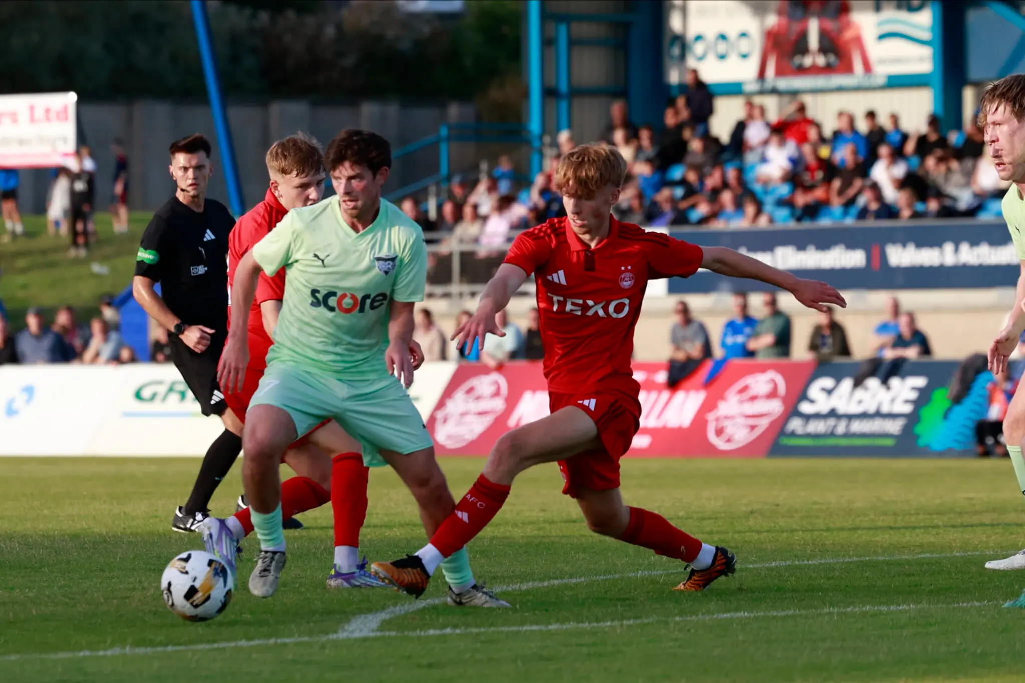 Aberdeen XI lose out to Peterhead in pre-season friendly image