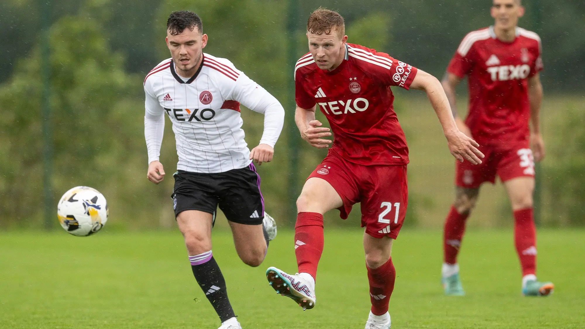 Dons Defeat Peterhead in Rain Soaked Friendly at Cormack Park image