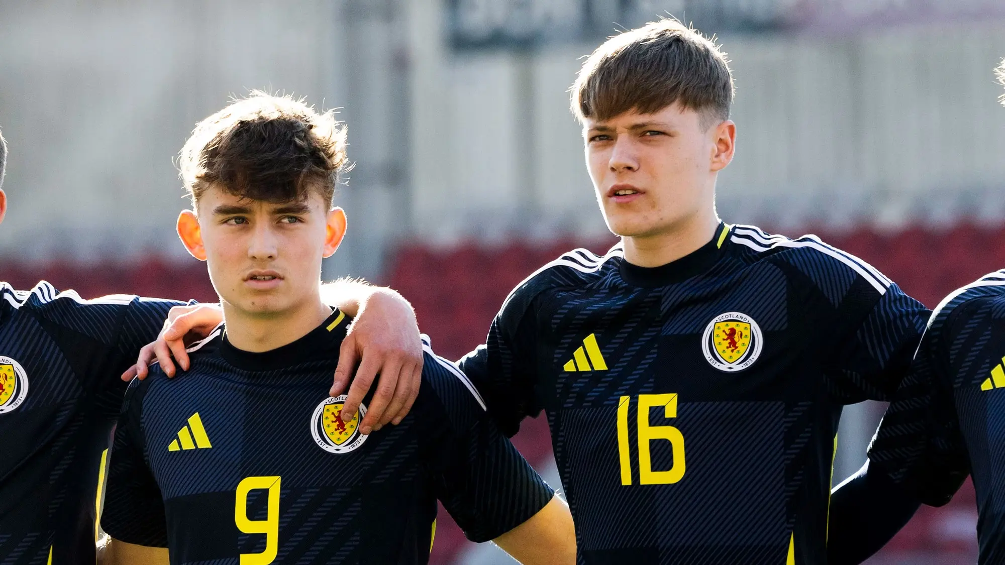 Young Dons Called Up for Scotland image