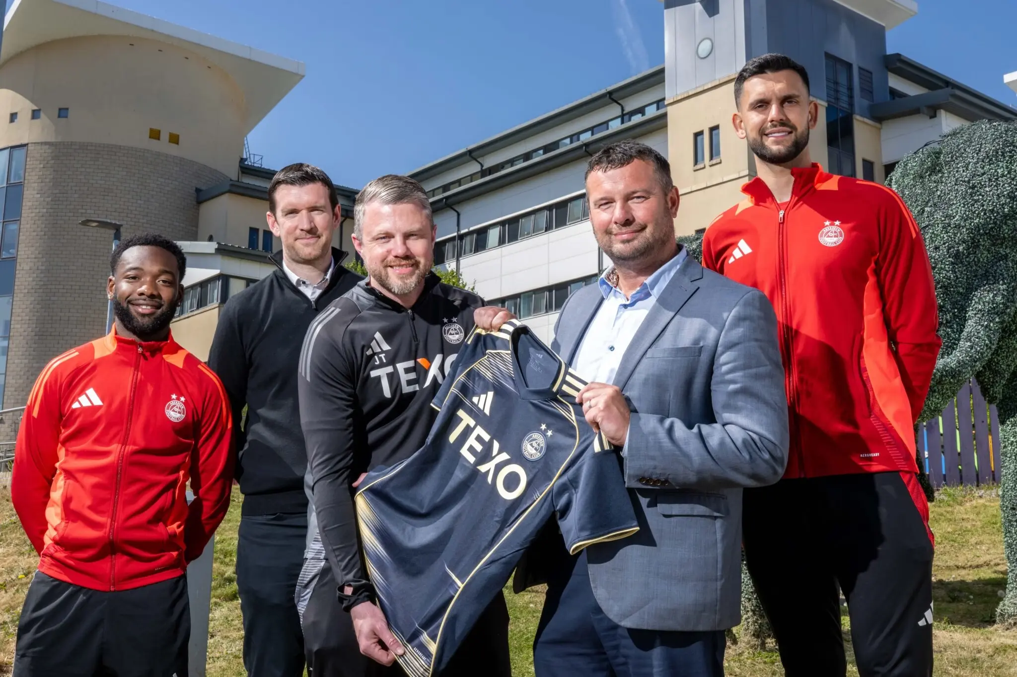 TEXO Extends Partnership with Aberdeen FC as Shirt Sponsor on Multi-Year Deal image