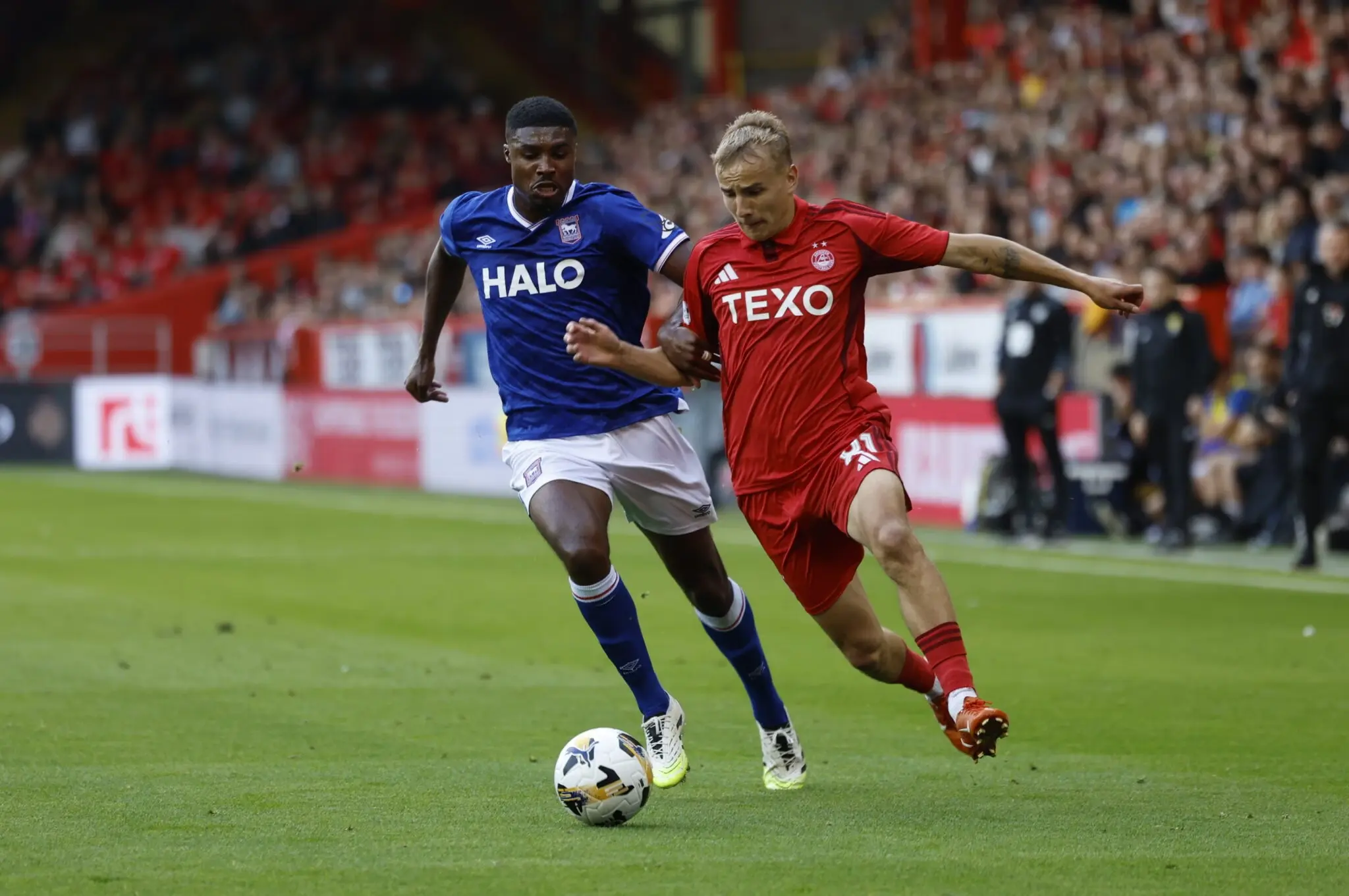 Dons lose out in competitive Pittodrie friendly image