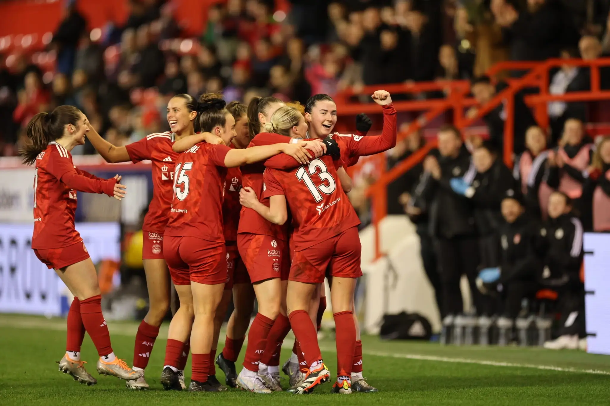 All right on the night for AFC Women against Dundee United at Pittodrie image