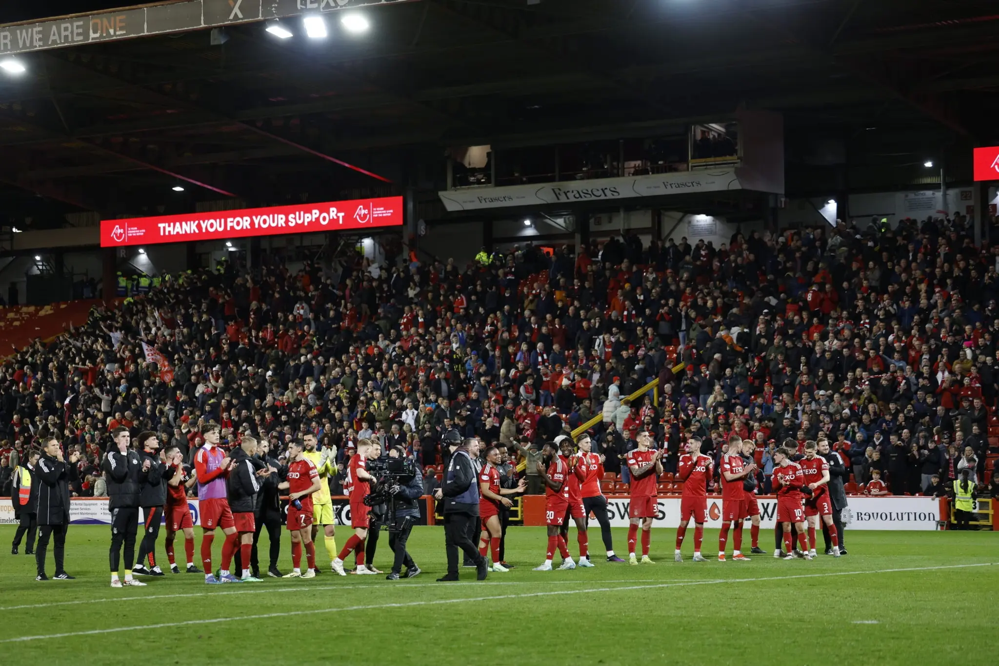 Fixture Updates for the Dons image