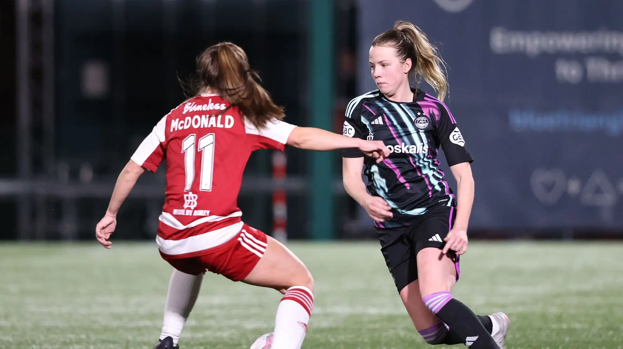 Accies fight back to claim a point image