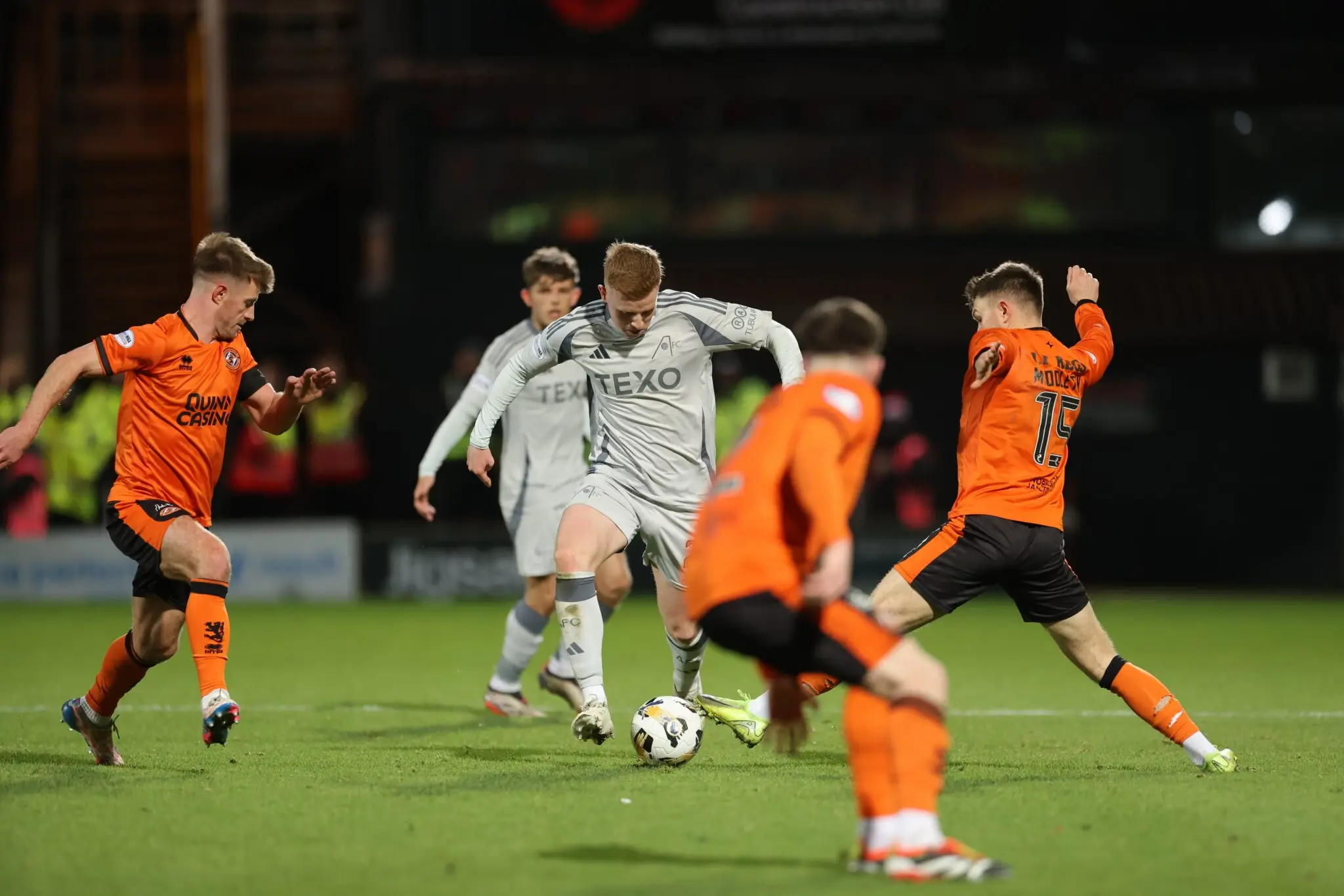 Dons defeated late on after controversial finish image