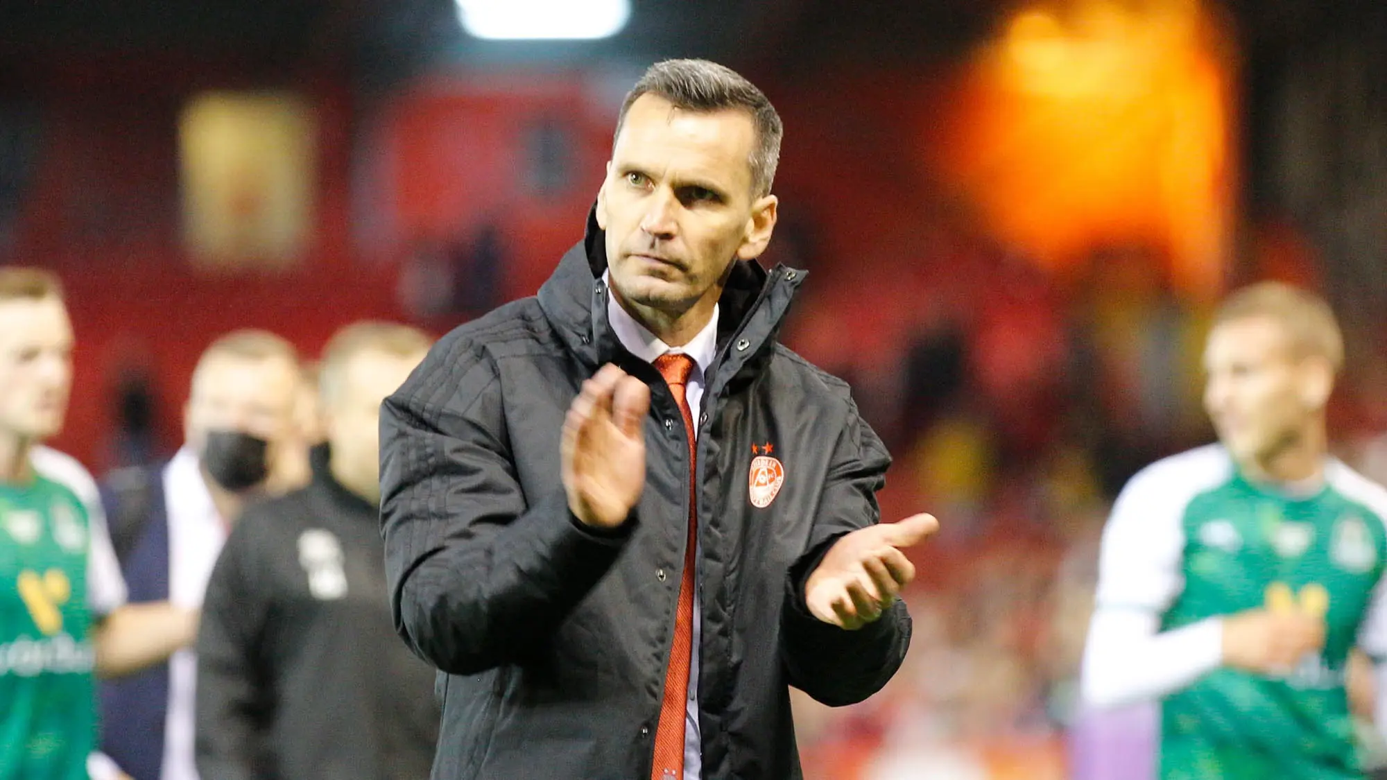 Reaction "our team produced the goods on the pitch"