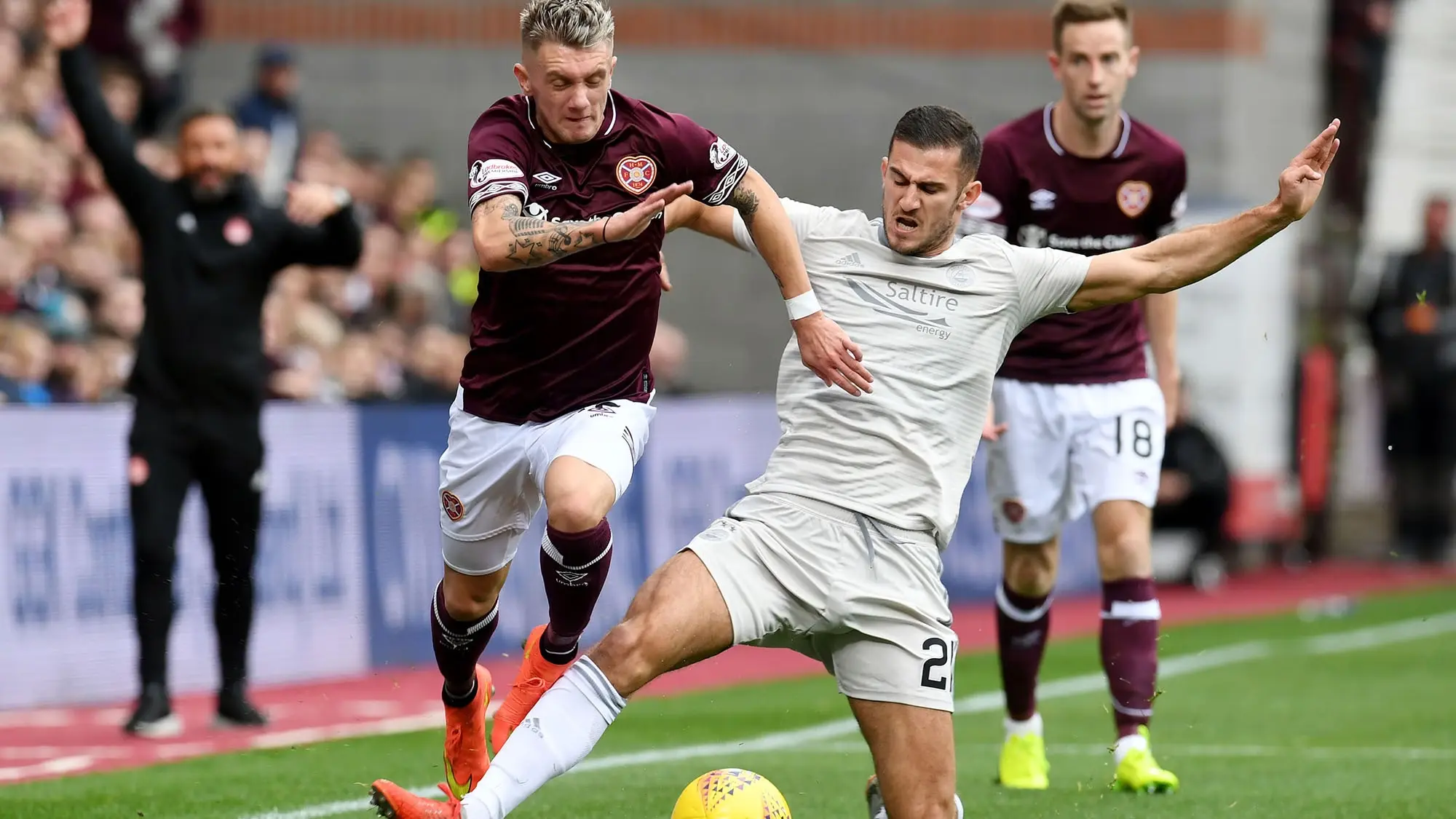 Full Time From Tynecastle | Dons go down to leaders
