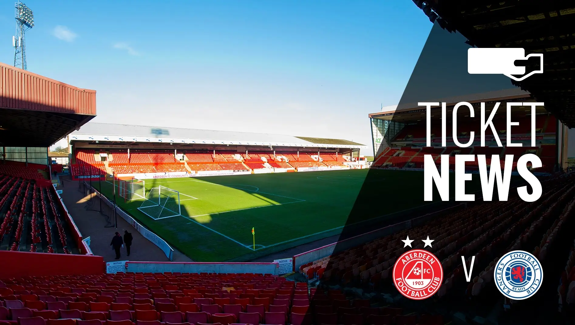 SOLD OUT | Aberdeen v Rangers, Sun 25th Sep