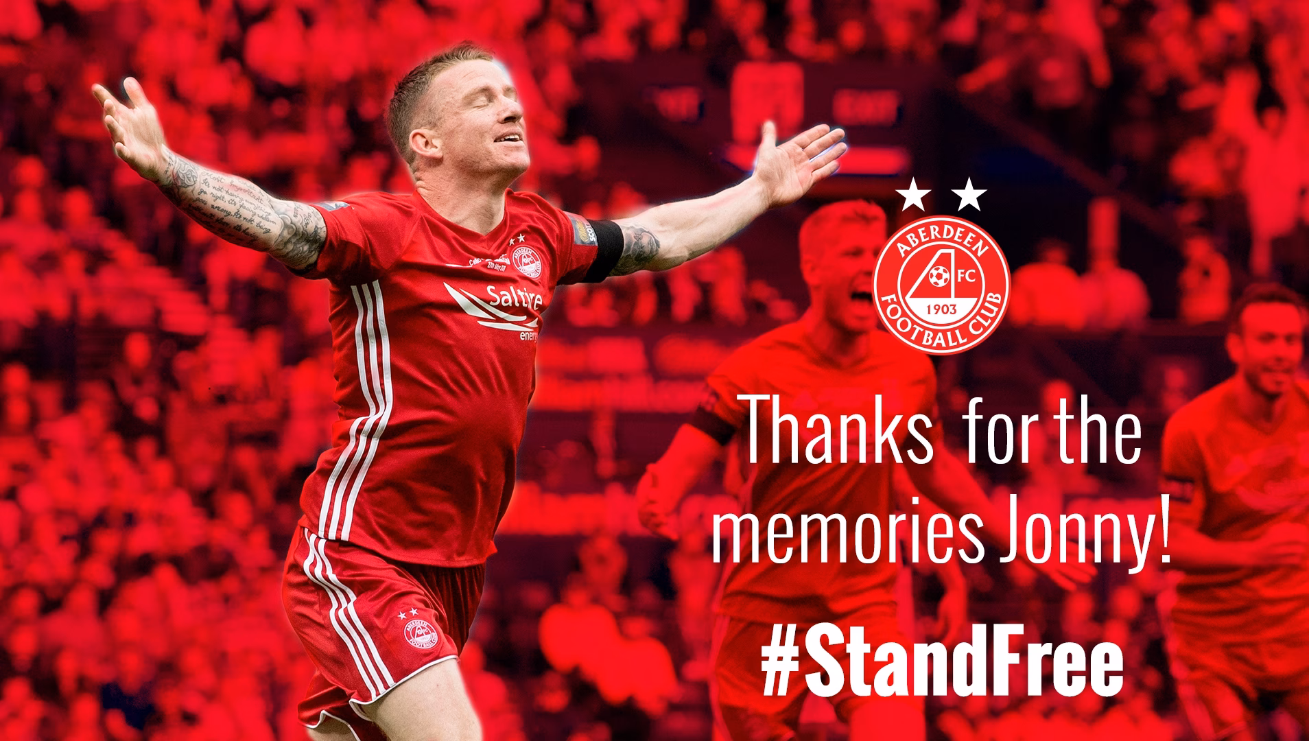 Thanks for the memories Jonny!