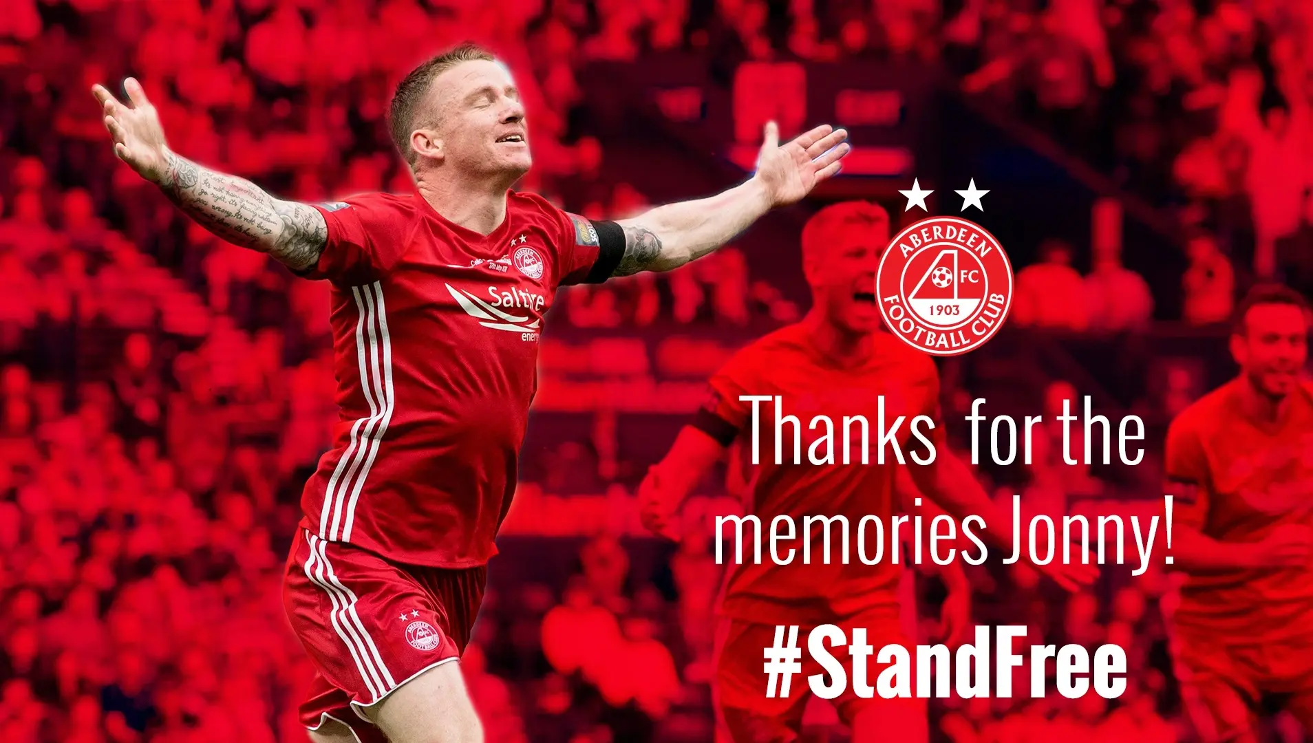 Thanks for the memories Jonny!