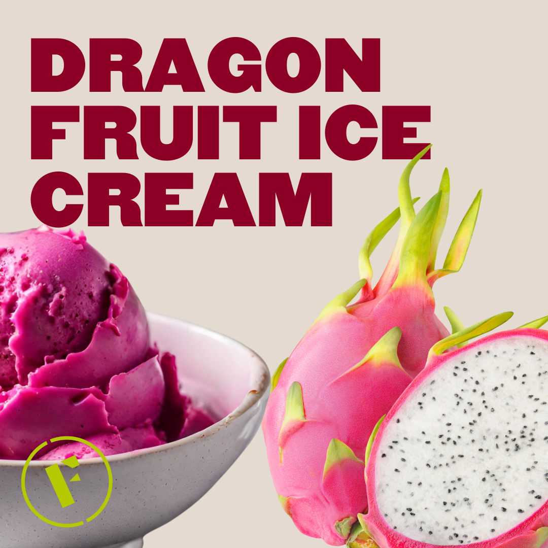 Dragon Fruit Ice Cream Foraged 