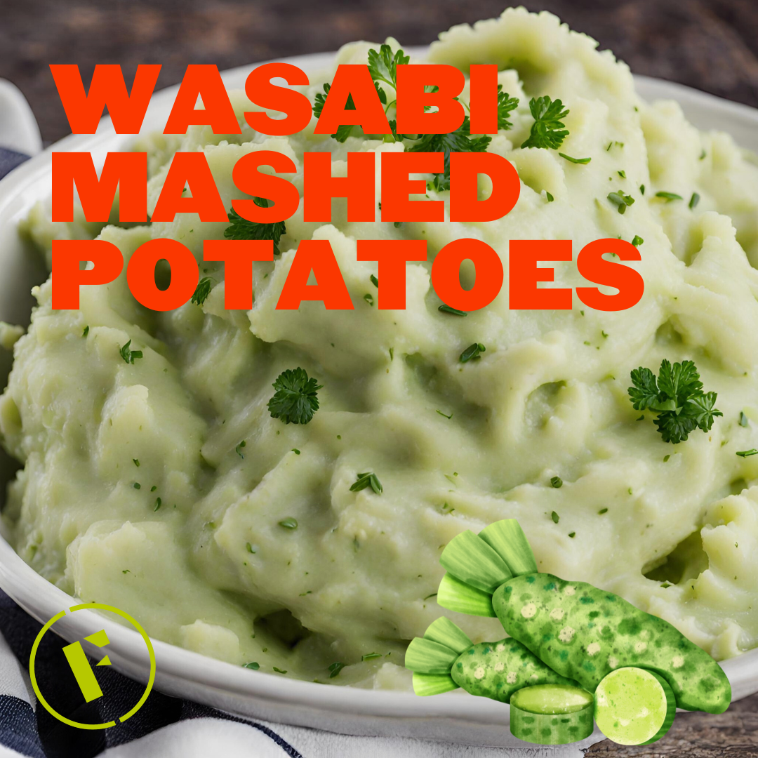 Wasabi Mashed Potatoes Foraged