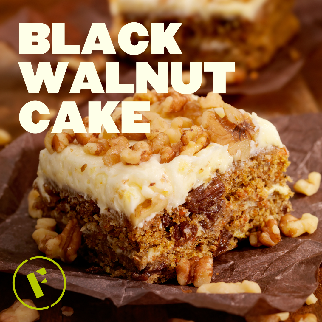 Black Walnut Cake - Foraged