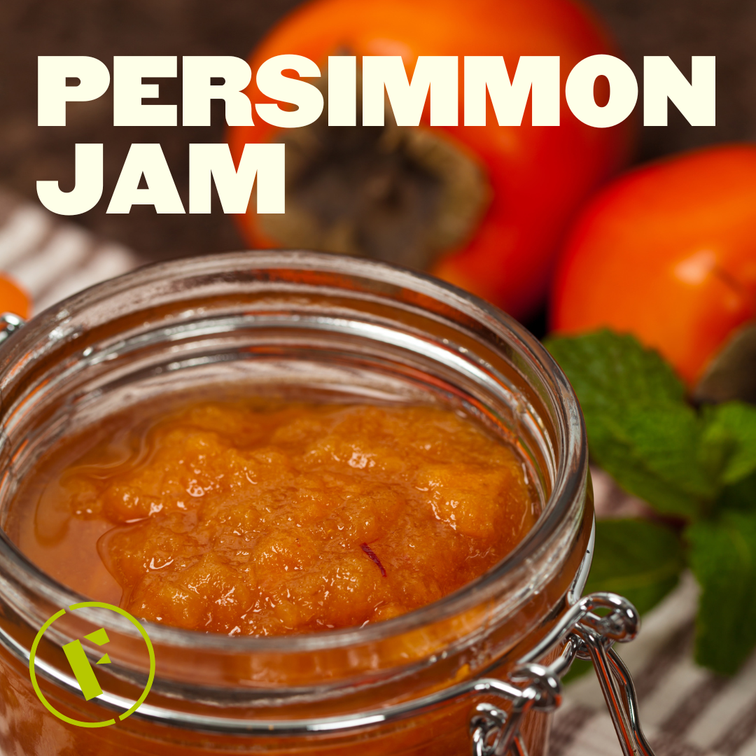 Easy Homemade Persimmon Jam - Foraged