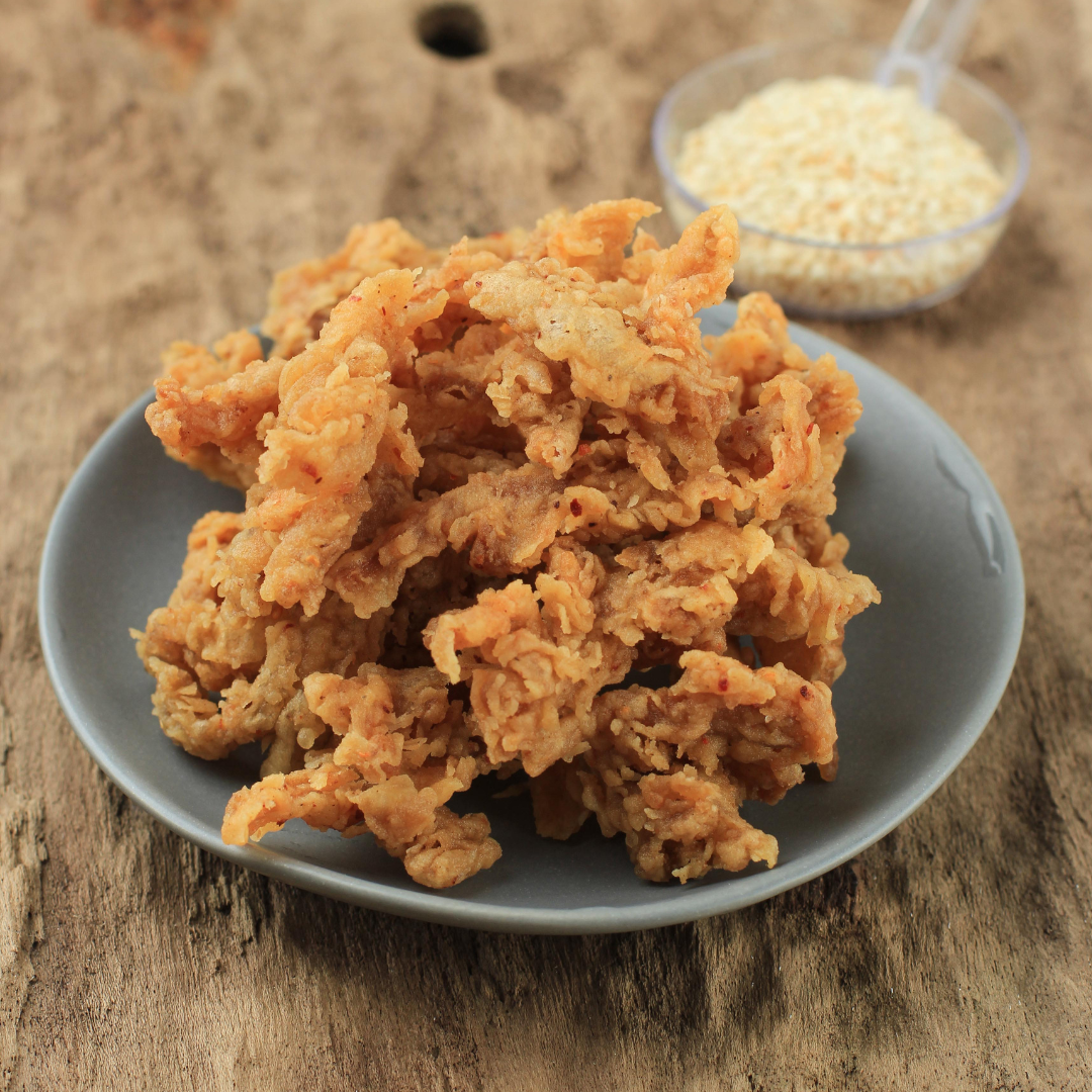Crisp Golden Fried Oyster Mushrooms - Foraged