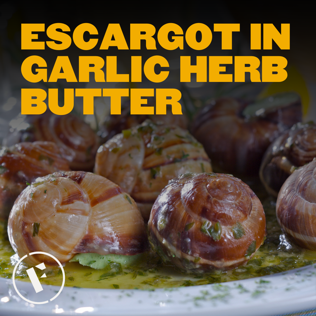 Escargot in Garlic Herb Butter Foraged