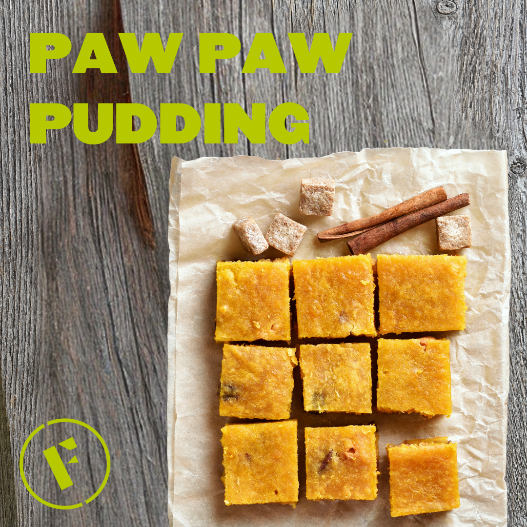 Baked Paw Paw Pudding Recipe - Foraged
