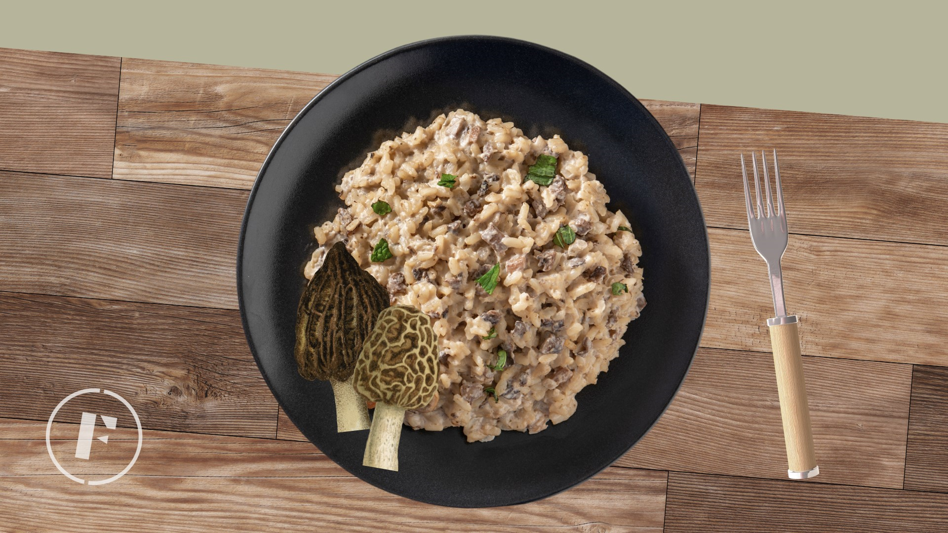 Savory Morel Mushroom Risotto Recipe - Foraged