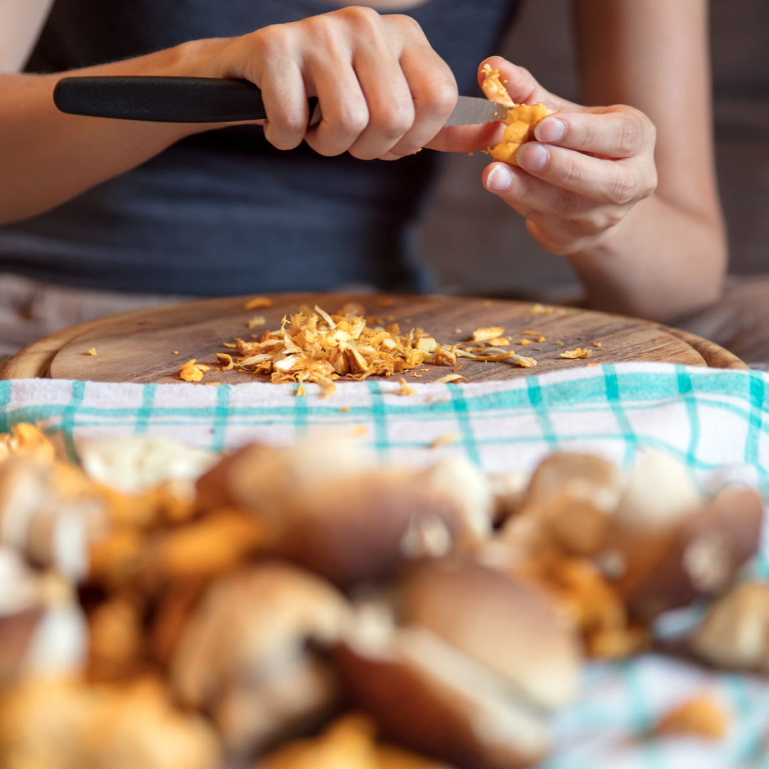Elegant Chanterelle Chicken - Foraged