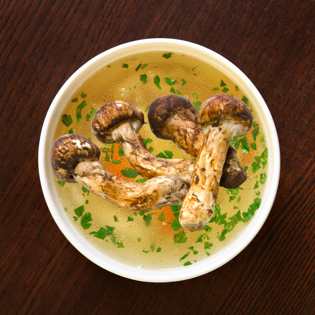 Hearty Matsutake Mushroom Soup Recipe - Foraged