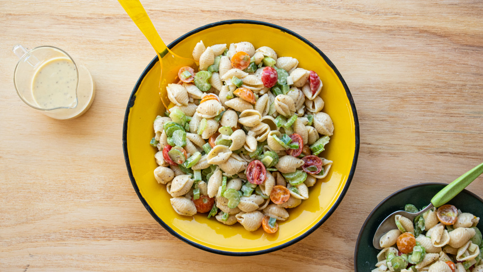 Pawpaw Pasta Salad - Foraged