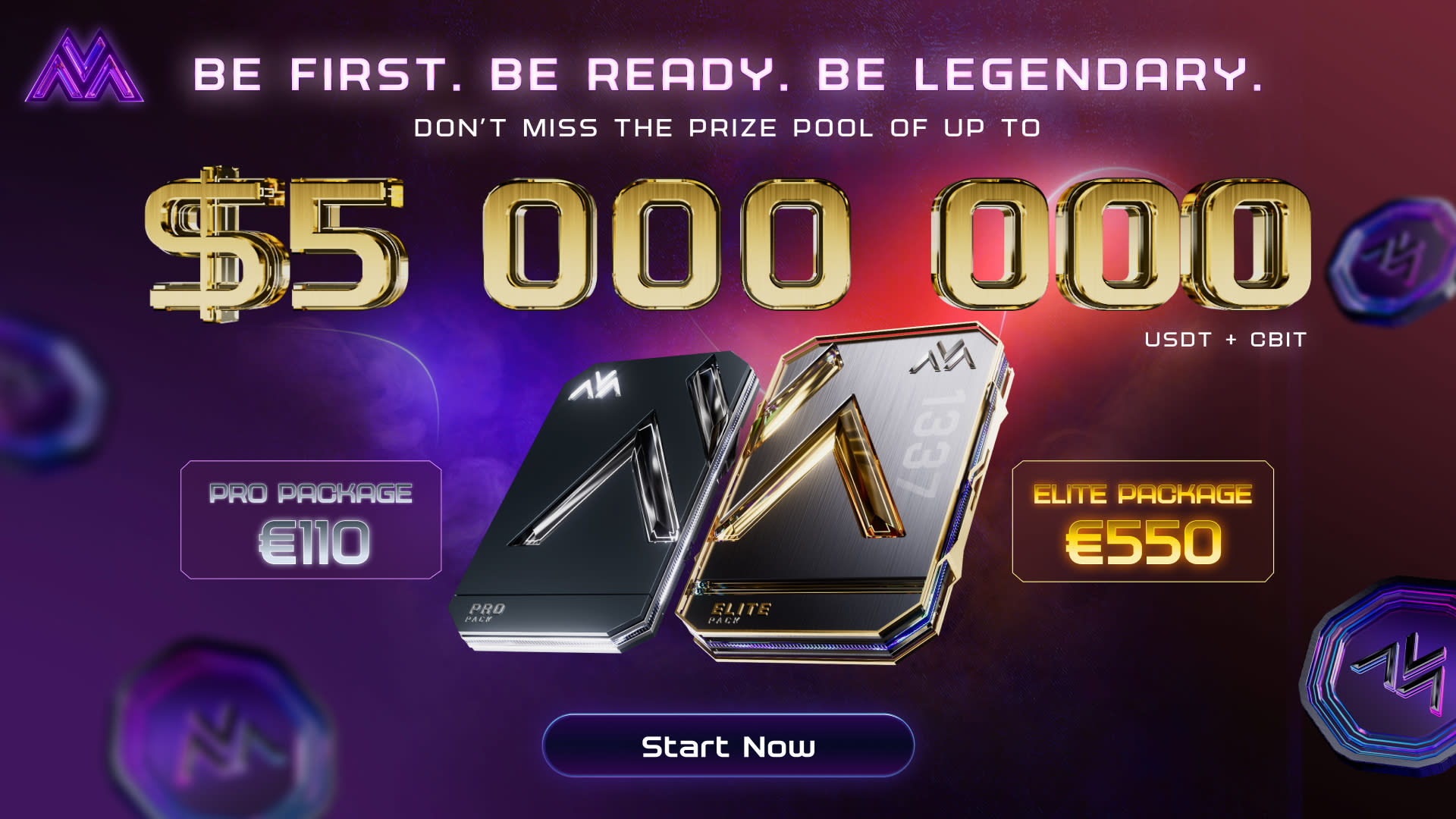 Zajistěte si svůj podíl z prize poolu 5 000 000 $!