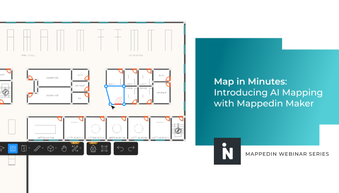 Map In Minutes: Introducing AI Mapping With Mappedin Maker | Mappedin