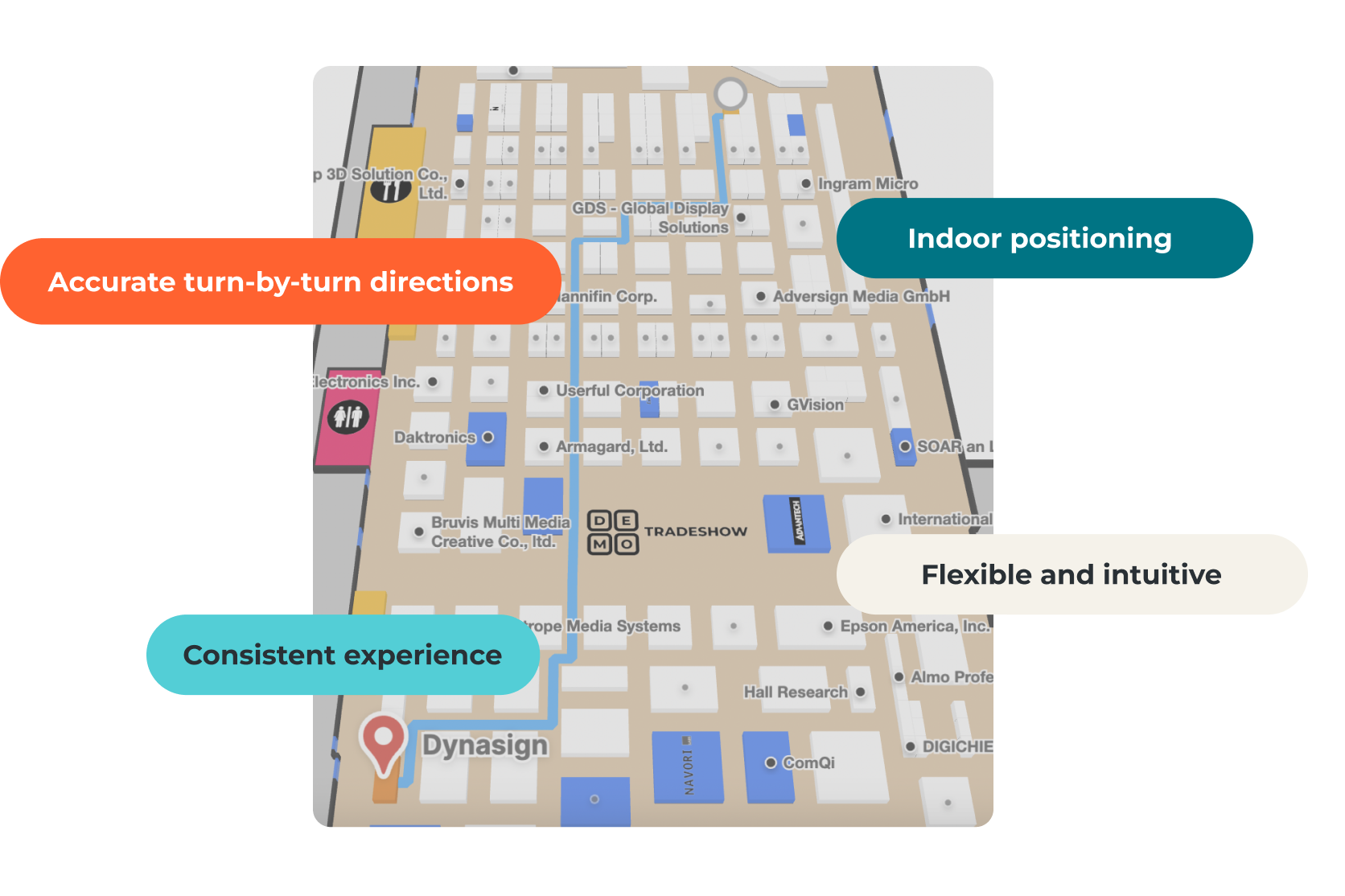 Trade shOWS - Product - Mappedin Web - Image