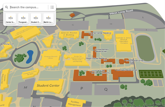 College Address Interactive College Campus Mapping and Navigation Software | Mappedin