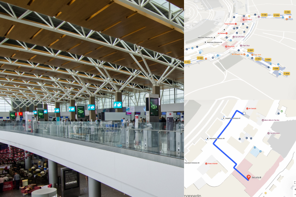 YYC Calgary International Airport with Mappedin indoor maps  