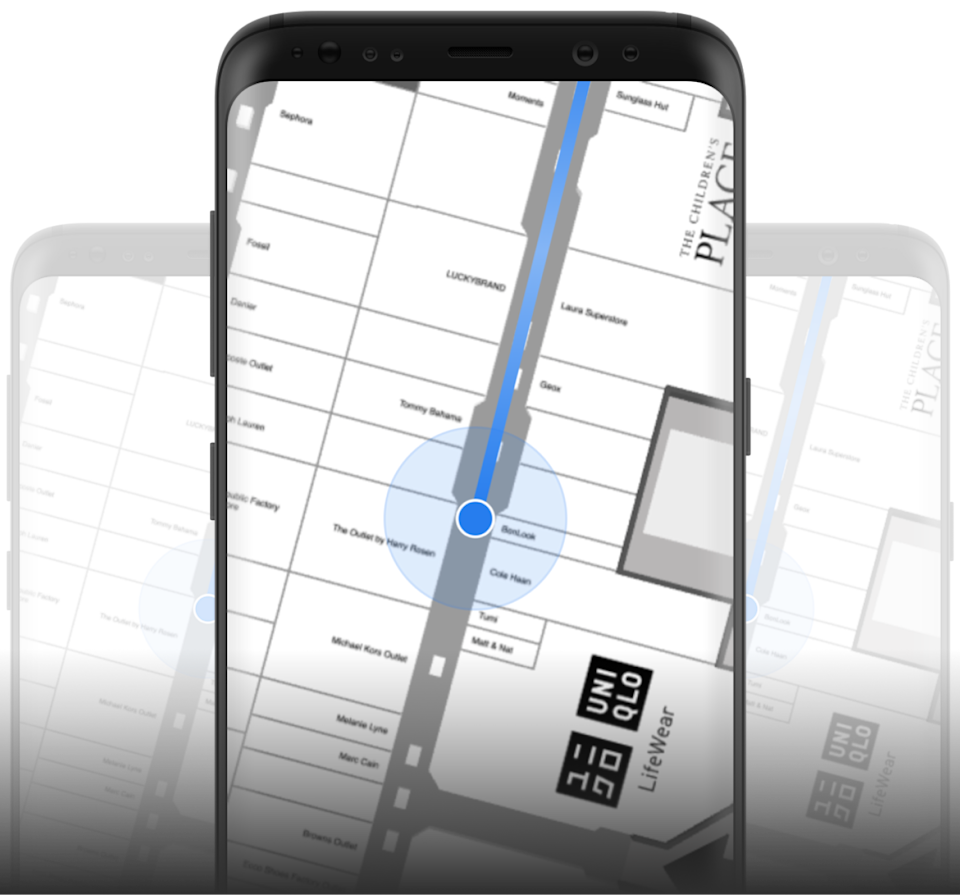 Indoor / Outdoor Mall Mapping, Navigation & Positioning Software Mappedin