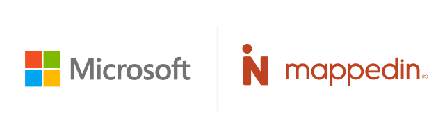 Microsoft Mappedin logos