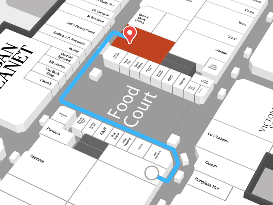 Indoor / Outdoor Mall Mapping, Navigation & Positioning Software Mappedin