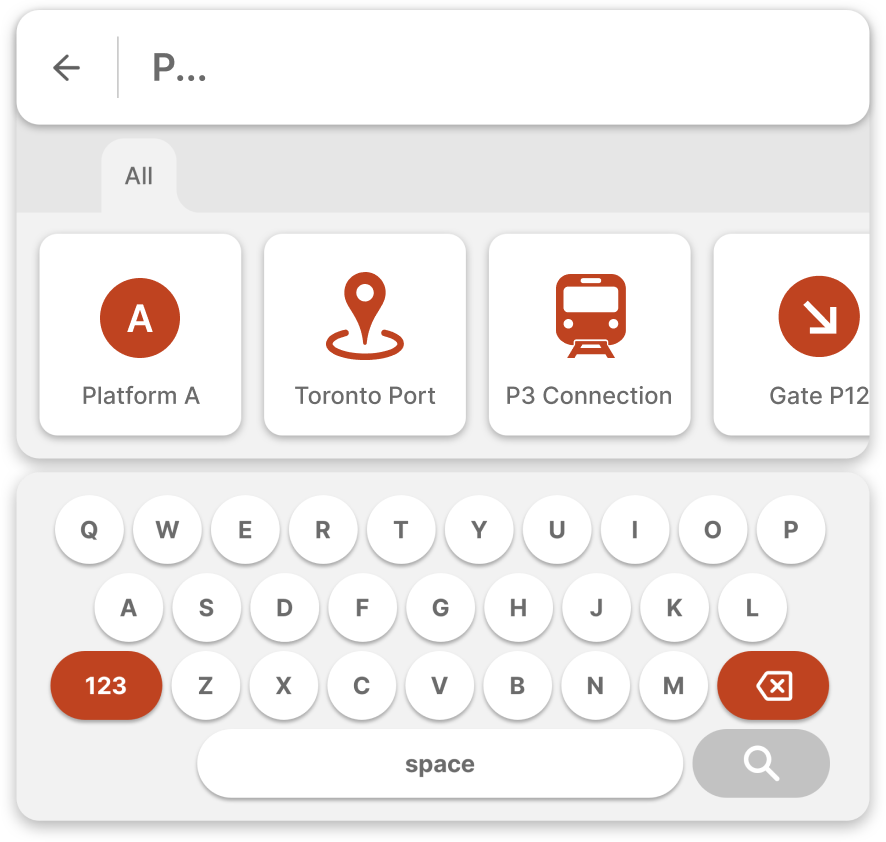 Airport Indoor Mapping Navigation - Smart Search Transit 