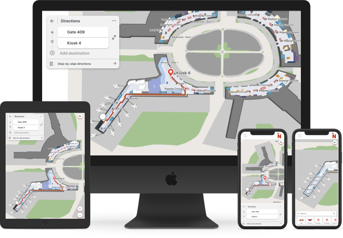 Airport Indoor Mapping, Navigation & Positioning Software | Mappedin ...
