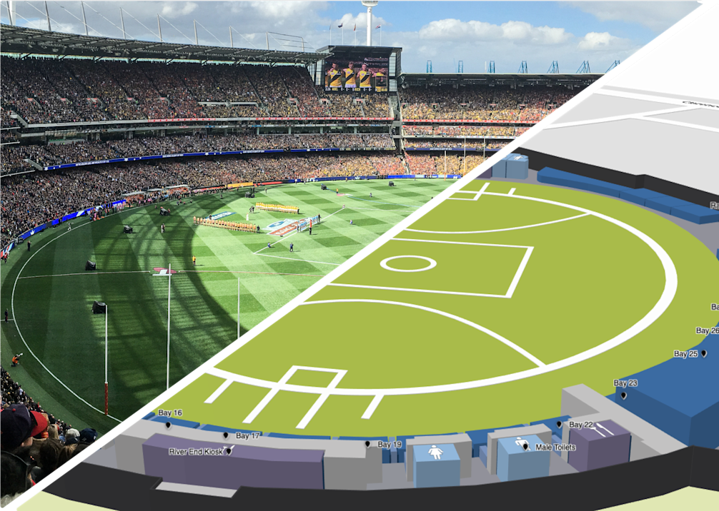 Matrade Stadium Map Using Indoor Maps to Create a Stadium Experience | Mappedin