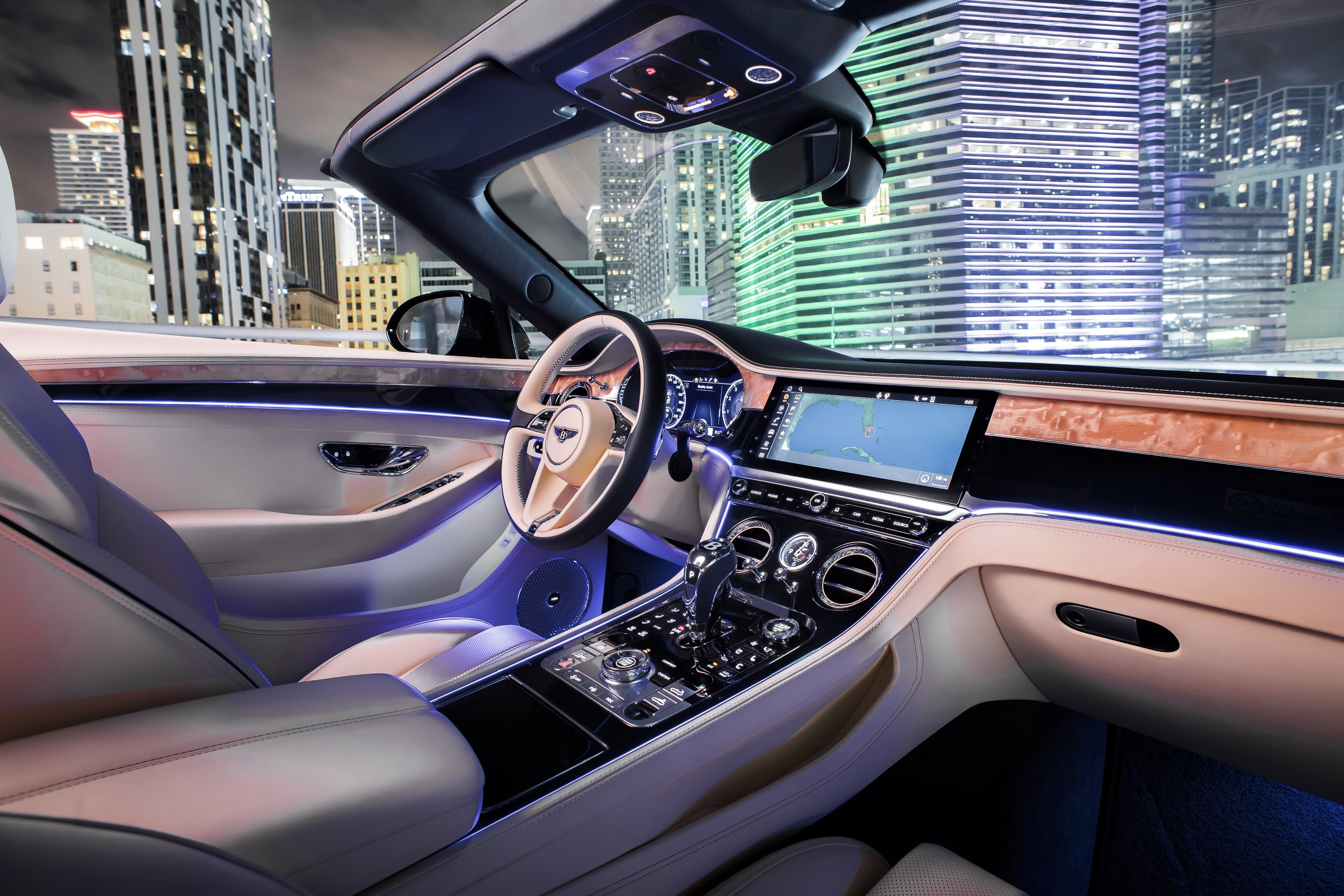 Bentley Continental GT Convertible V8 Interior