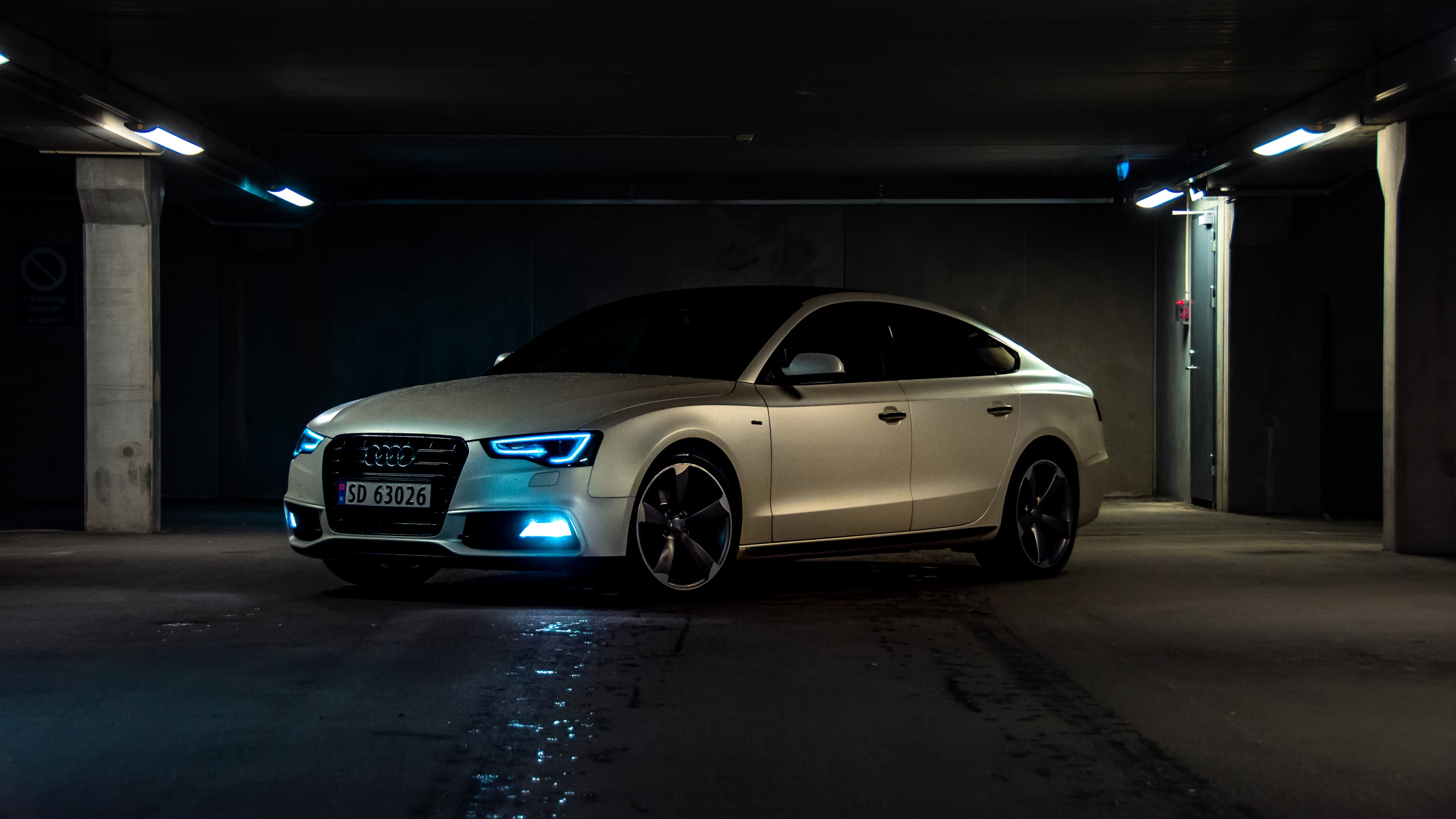 Audi in the dark