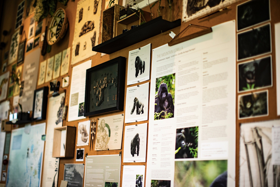 Observation post tracking wall