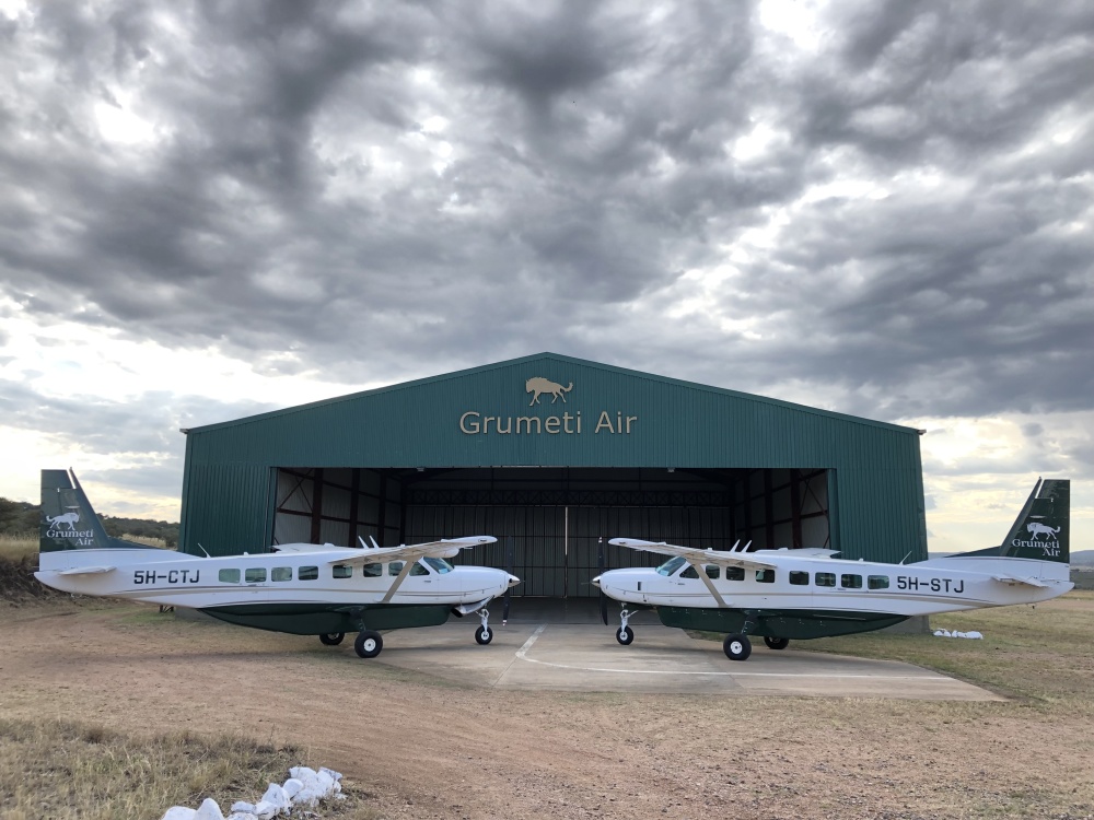 Grumeti Air, a small personalised safari airline and our travel partner in Tanzania, transports guests from major airport hubs to our lodges  