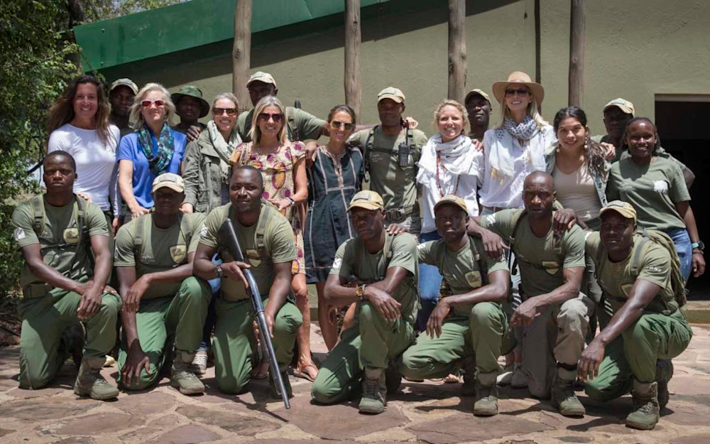 Participants in the Serengeti Girls Run visited the Grumeti Fund Joint Operations Center where they learned more about the critical conservation work of the Anti-Poaching Unit.
