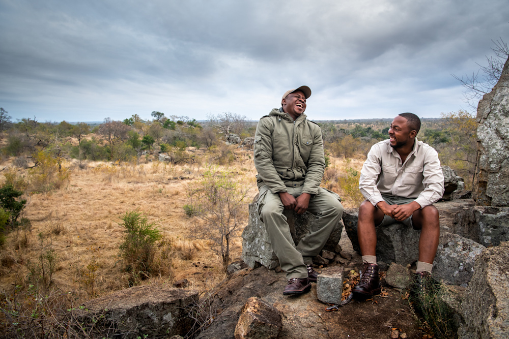 Tracker Musa Mayindi and Field Guide Coman Mnisi share a deep-seated passion for the bush, and for protecting the precious wilderness areas we share
