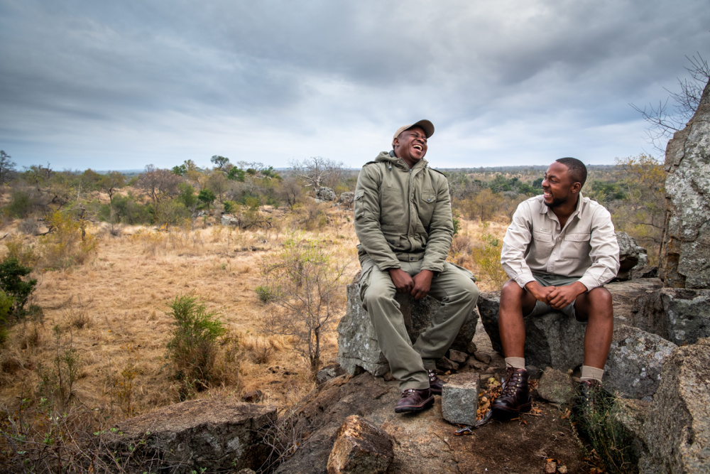 Tracker Musa Mayindi and Field Guide Coman Mnisi share a deep-seated passion for the bush, and for protecting the precious wilderness areas we share  