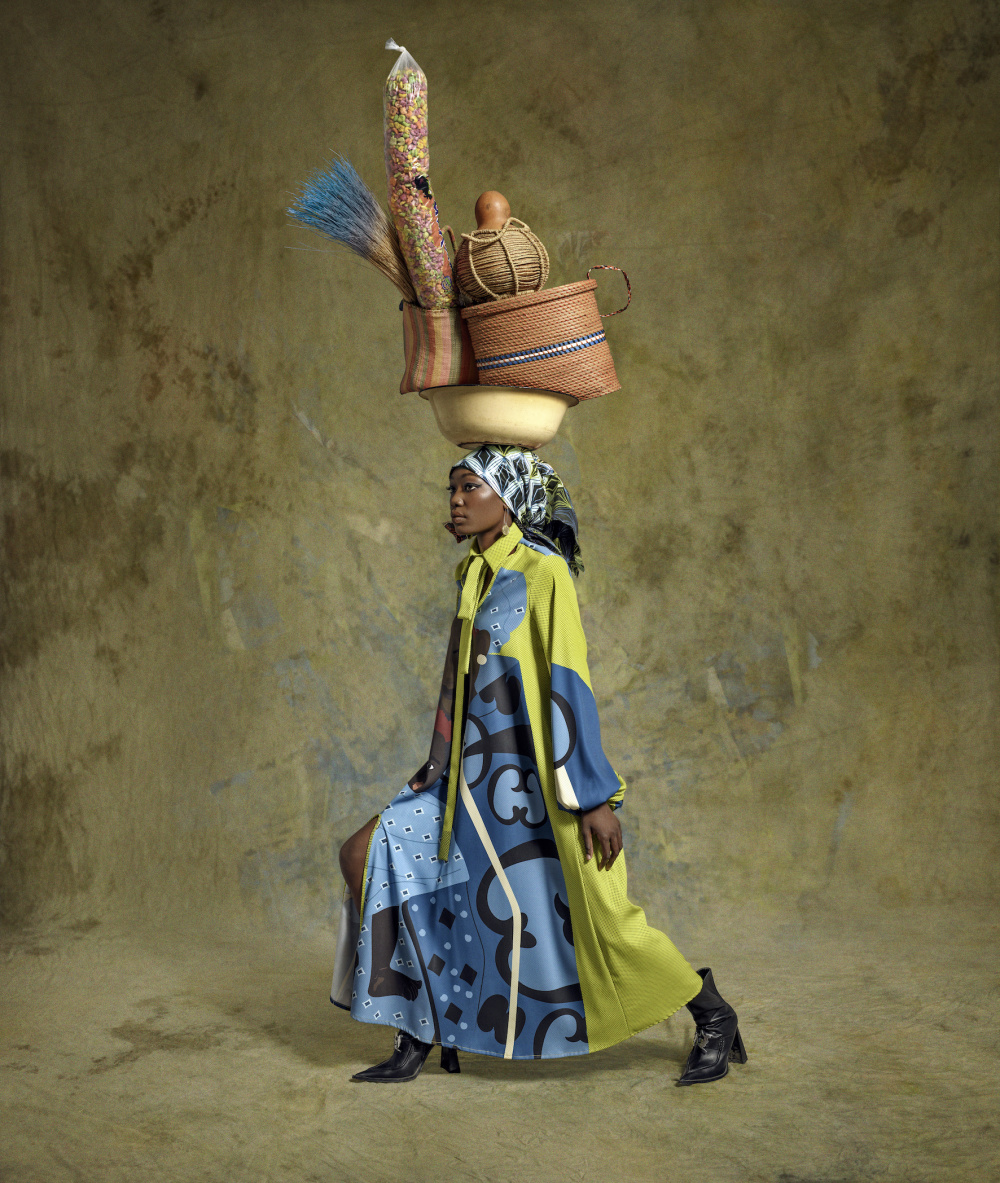 Thebe Magugu dress. Photo by Tatenda Chidora 