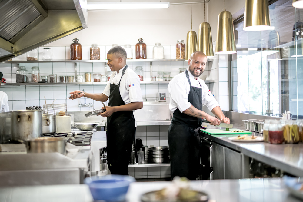 Our resourceful kitchen teams use their ingenuity, planning and preserving skills to ensure the least possible waste, and the best use of precious resources