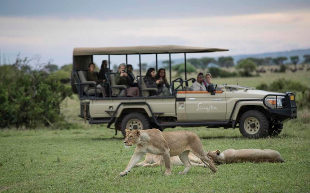 The first day ended with a game drive guided by female Field Guide, Mishi Mtili
