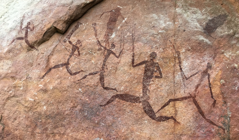 Being able to observe ancient rock art up close is both fascinating and humbling, a glimpse into our distant past interpreted by your Guide   