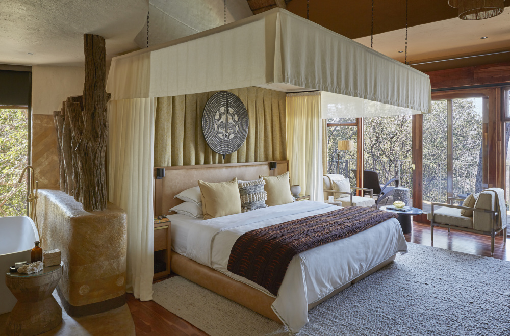 With design inspired by Zimbabwe's culture and landscapes, the suites at Singita Malilangwe House and Singita Pamushana Lodge offer an authentic, luxury experience 