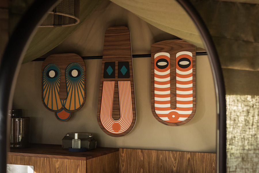 Private lodge interior, South Africa