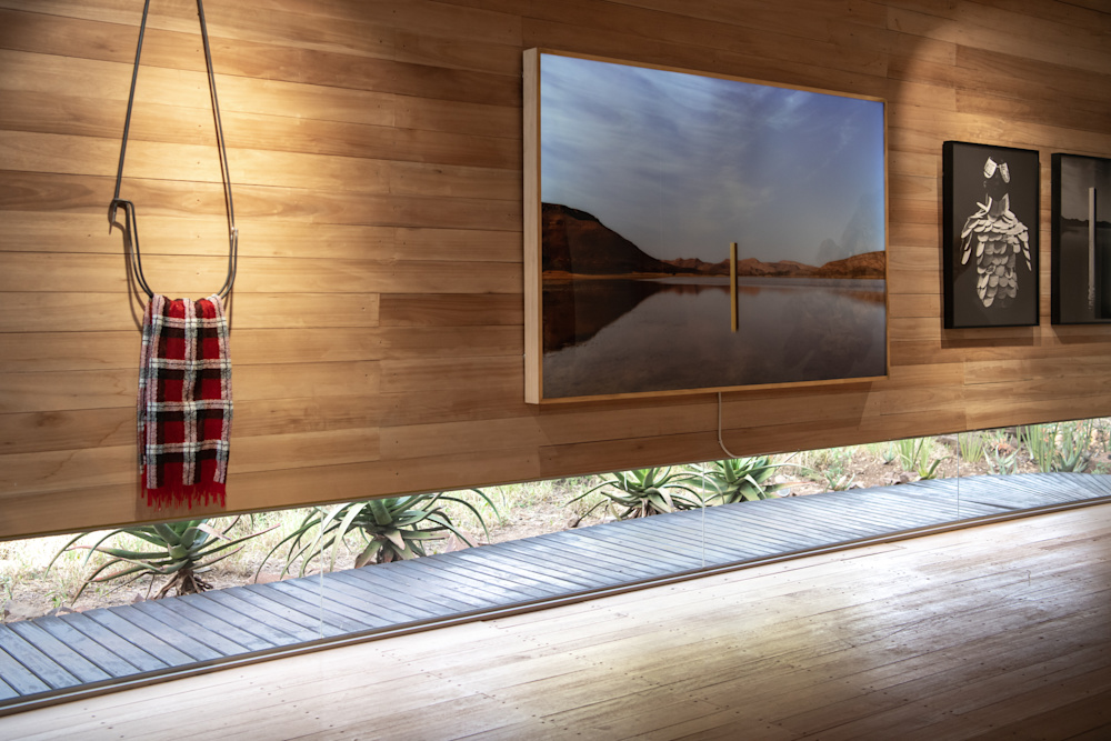 The setting of our gallery spaces – in the African wilderness – offers an entirely fresh context and new way to experience contemporary art